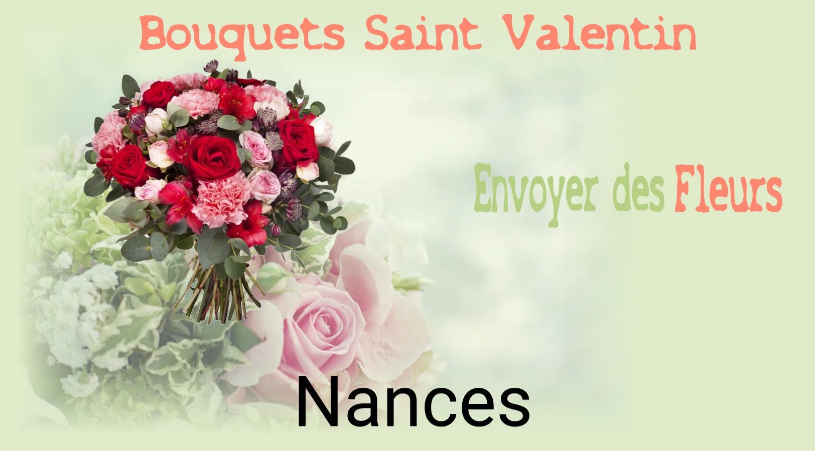 Roses de Saint-Valentin livrées à Nances